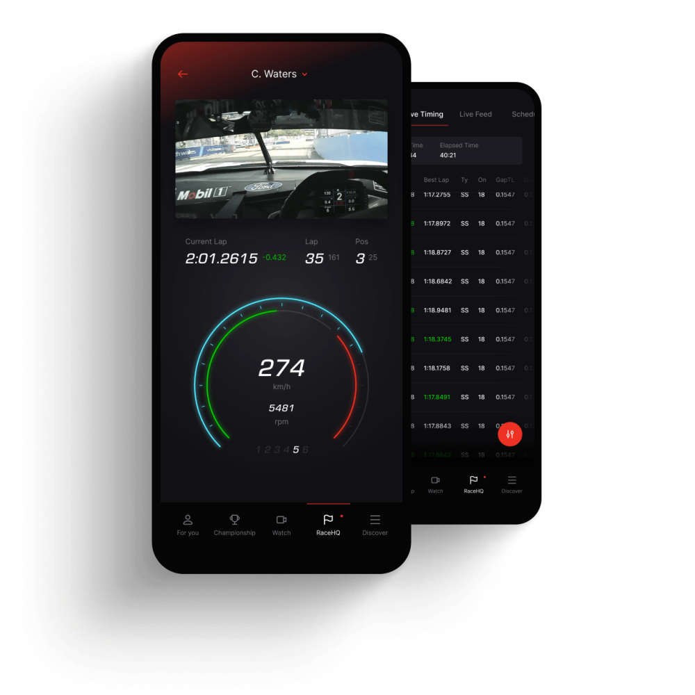 Supercars App - Be part of line 
