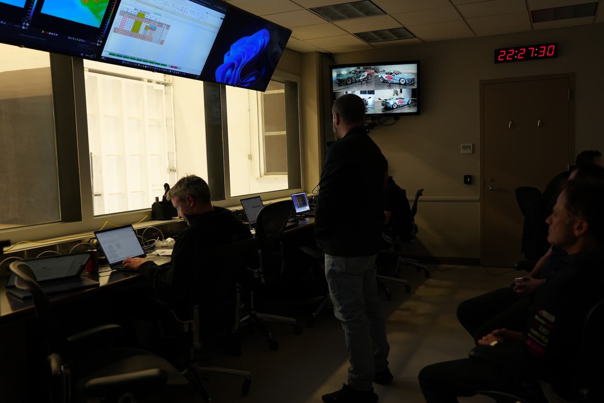 Toyota Supra Windsheer Control Room
