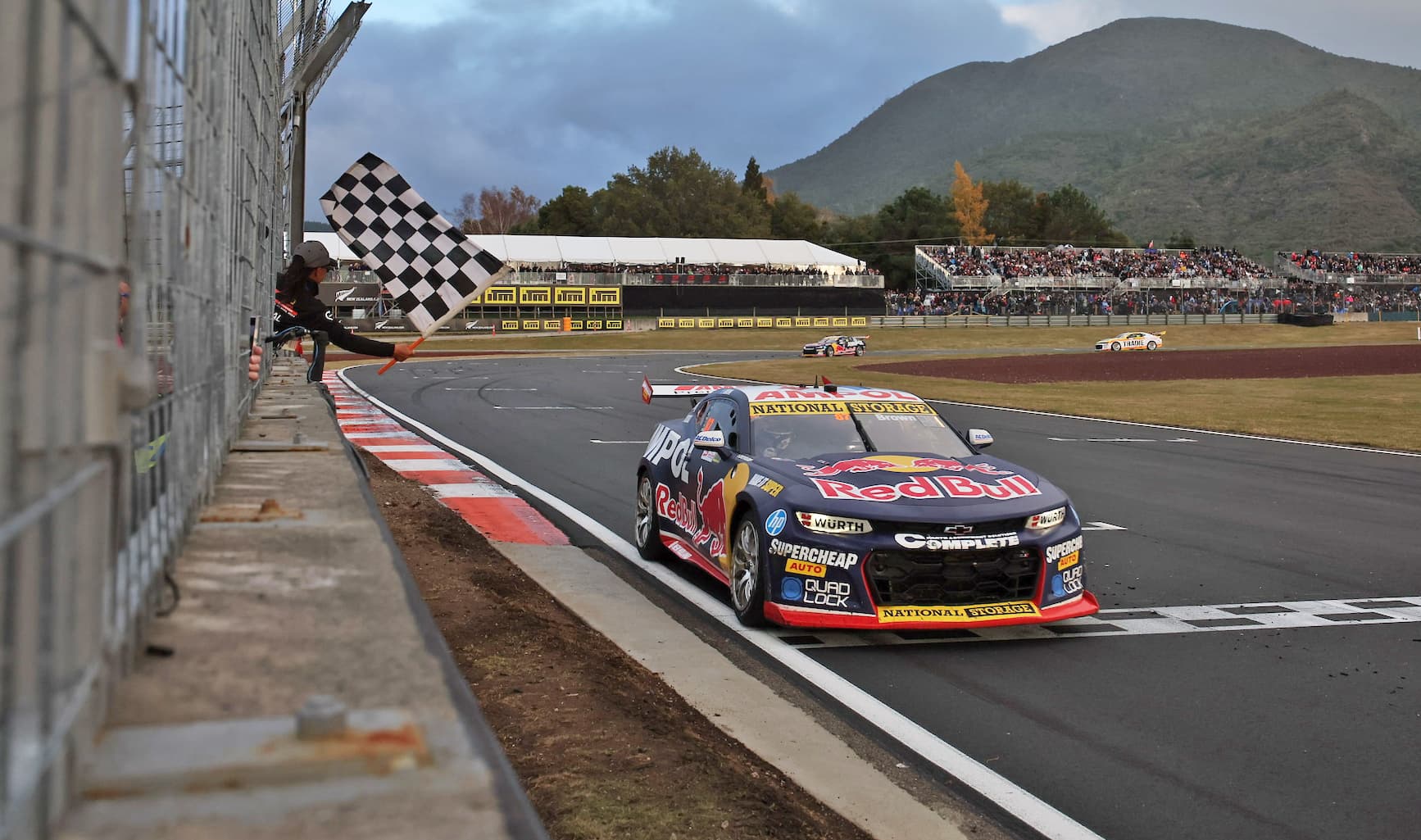brown taupo win 2024 car