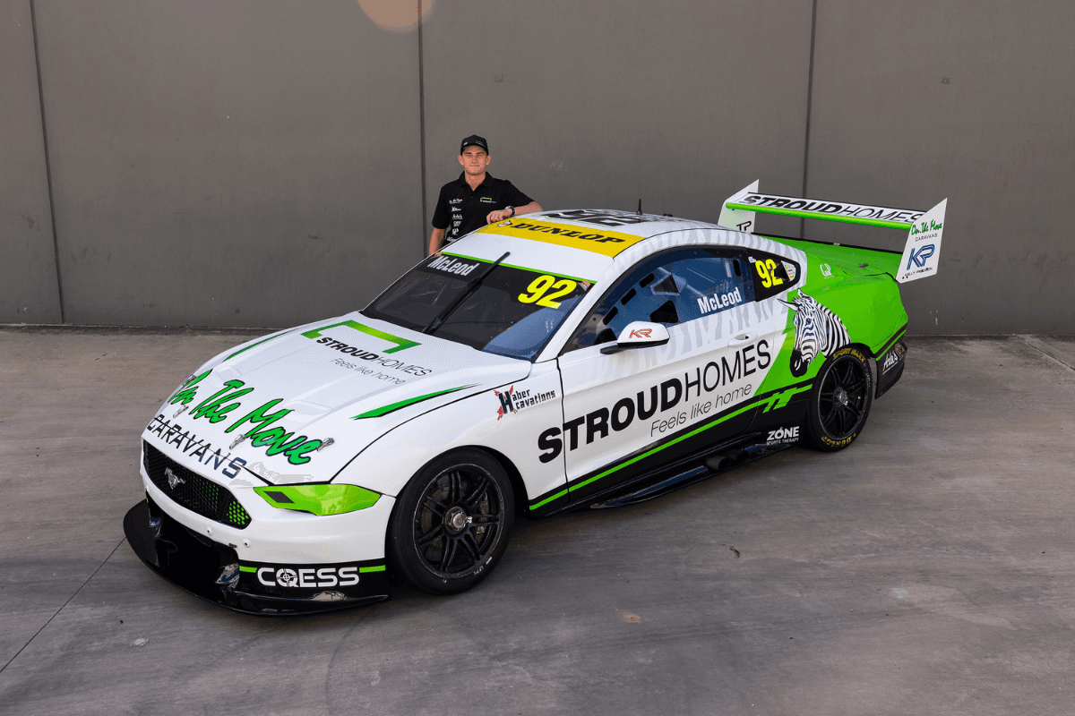 McLeod 2025 Super2 livery