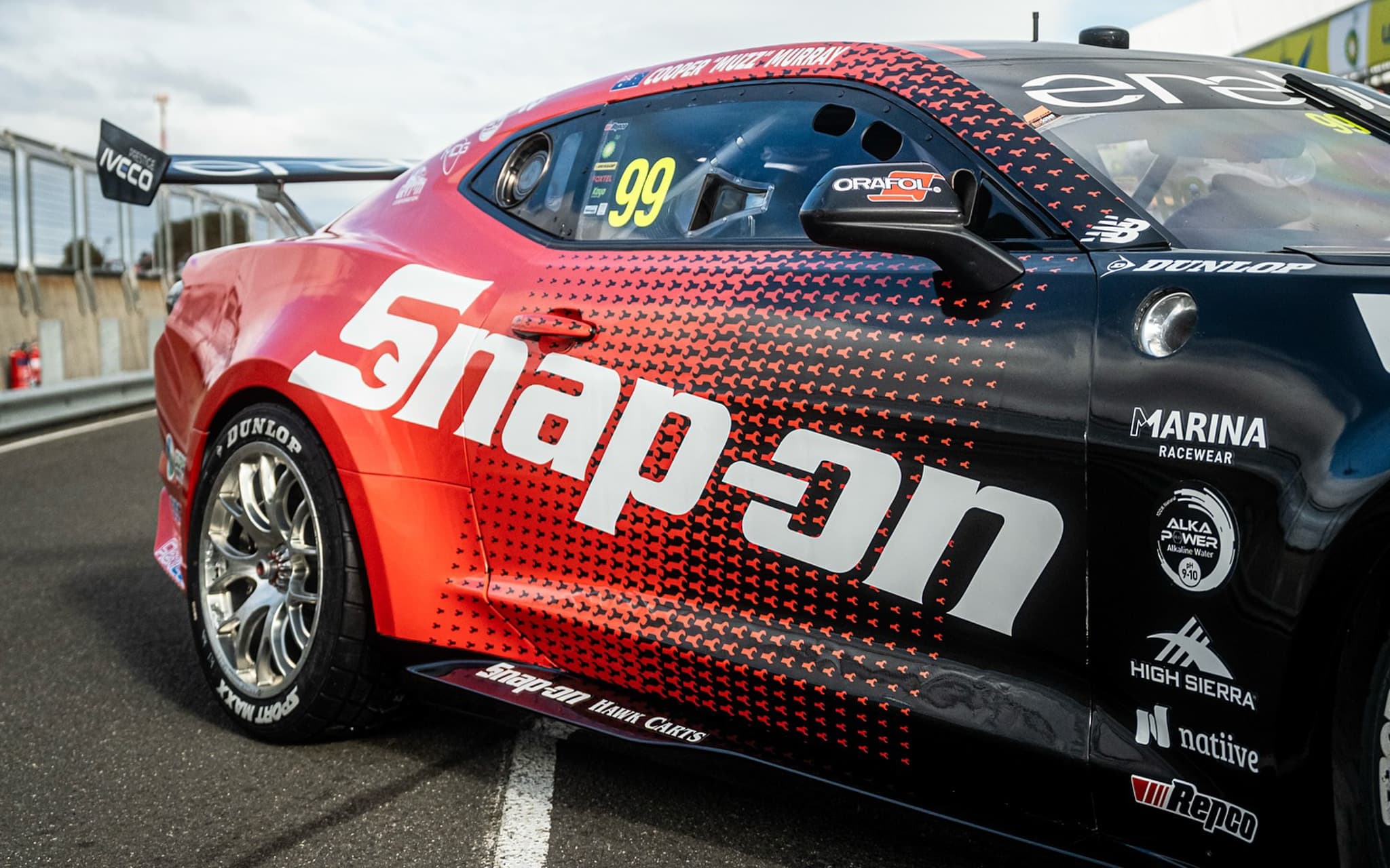 Murray Snap-on Tasmania 2025 livery 2