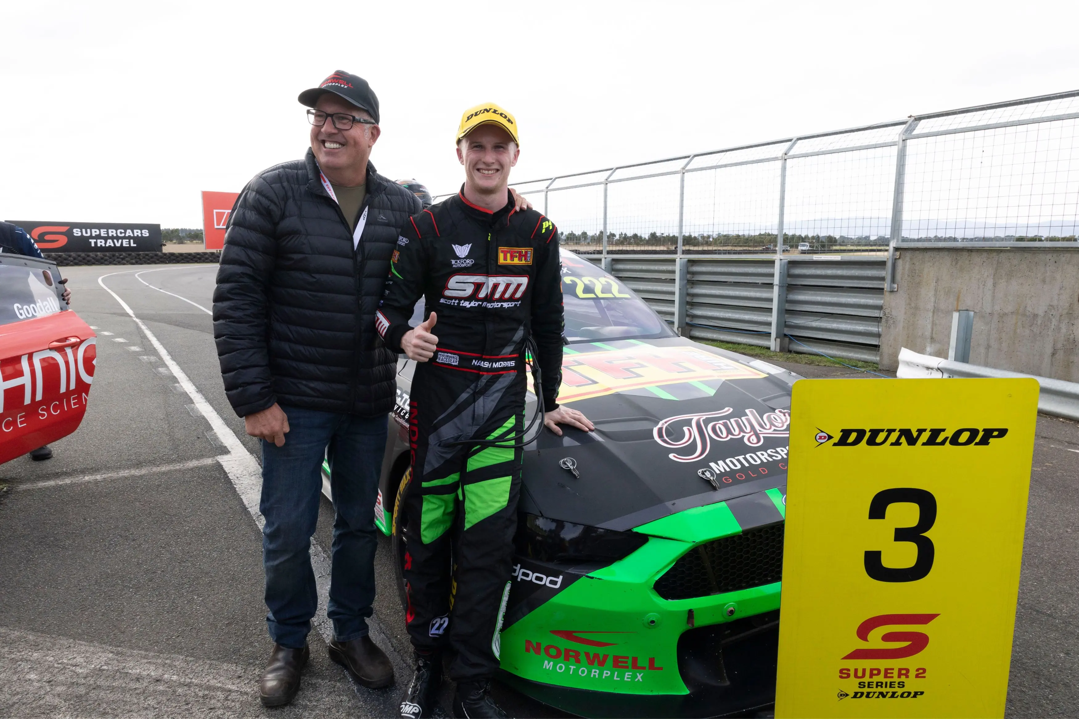Nash Paul Morris Super2 Race 4 Tasmania 2025