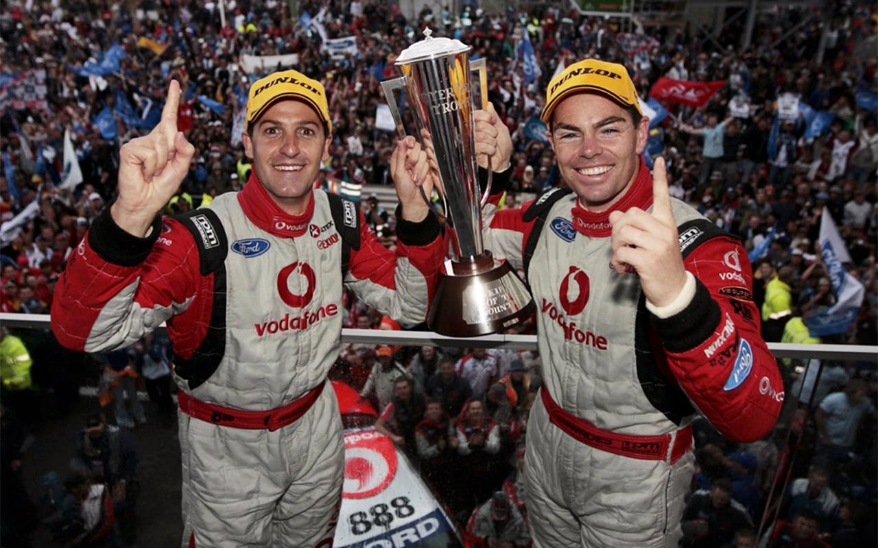 lowndes whincup 2007 bathurst podium