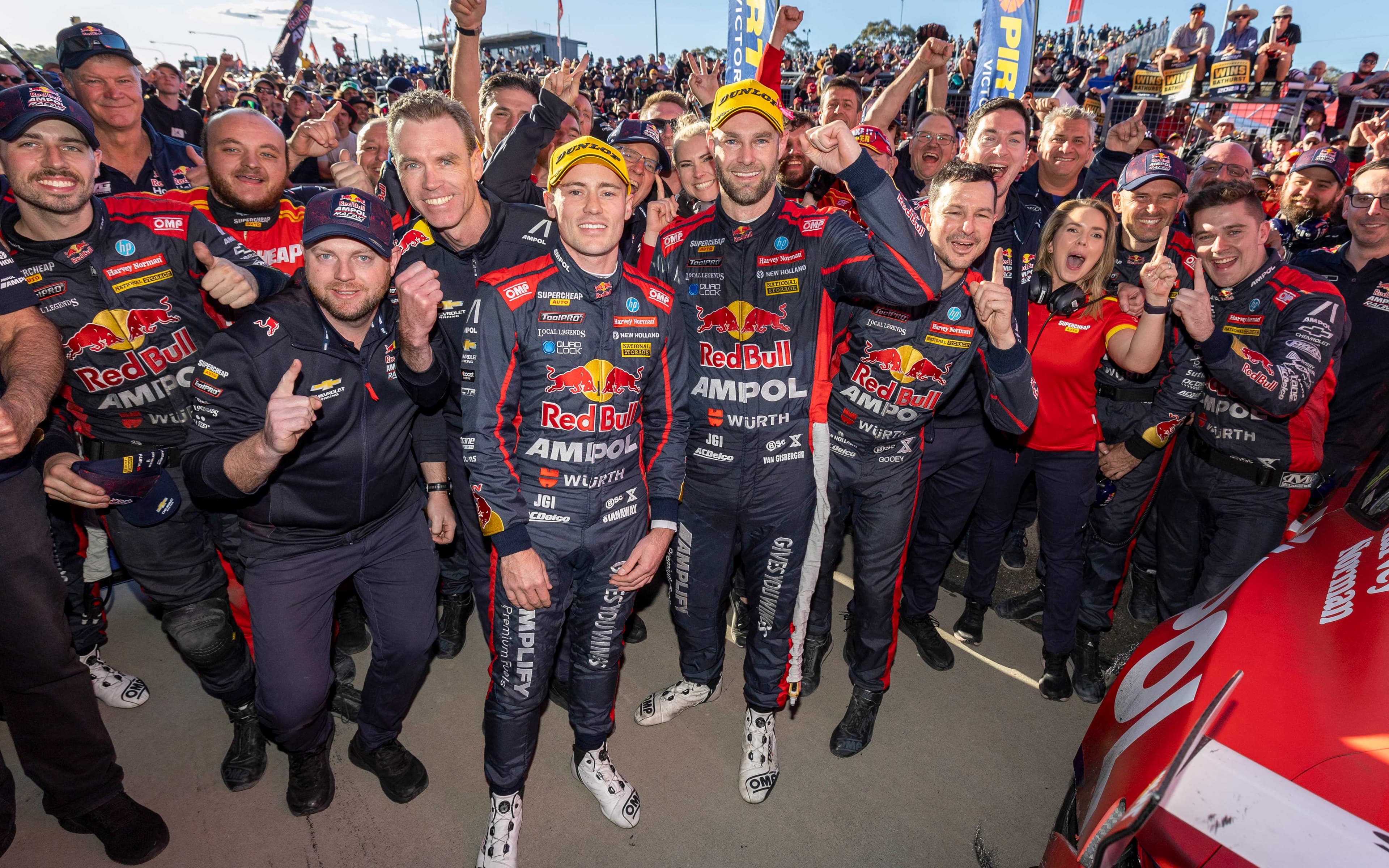 van gisbergen stanaway victory lane bathurst 2023
