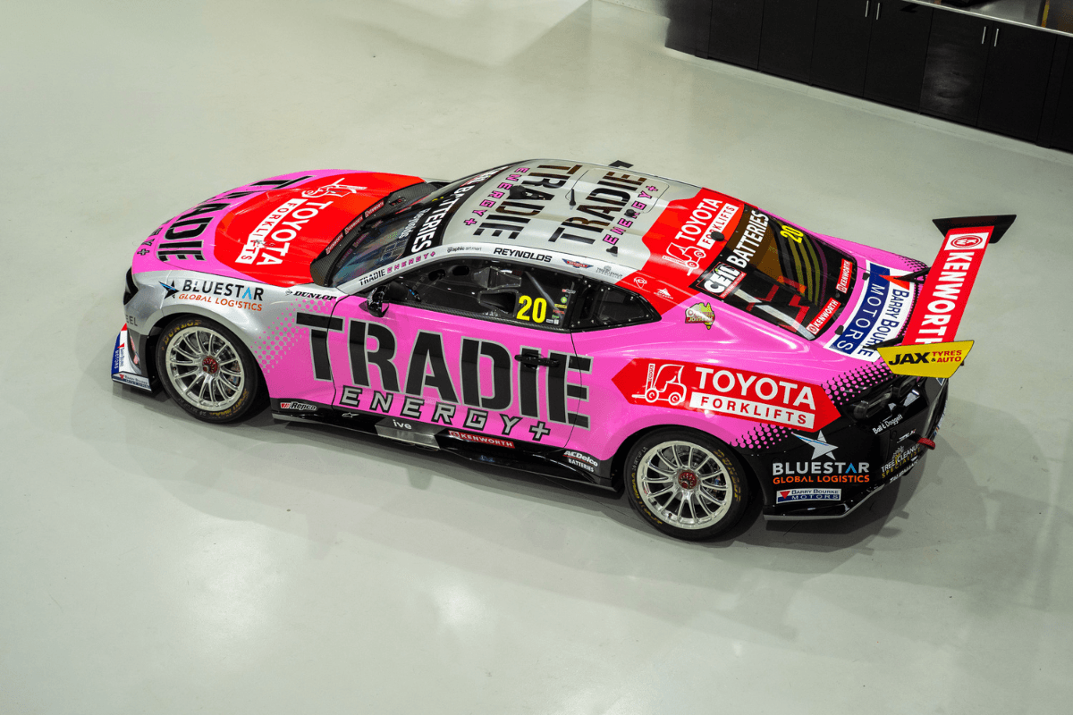 Reynolds pink livery Perth 2025 2