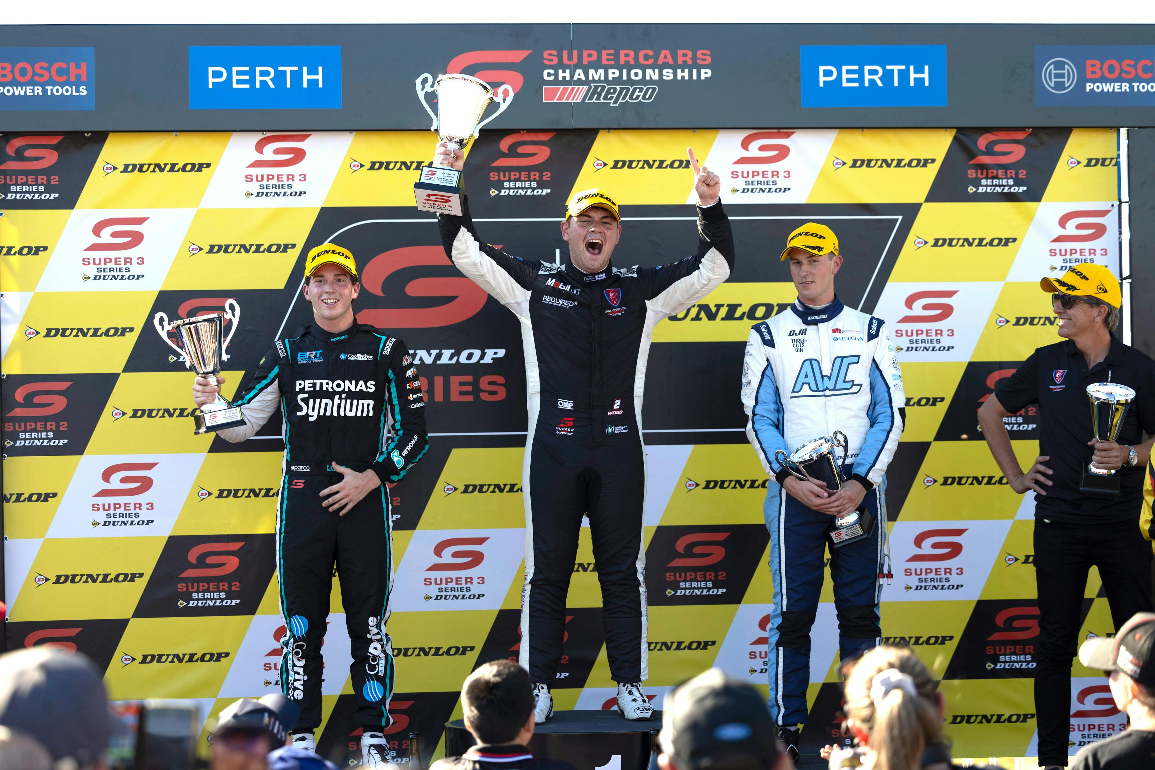 Dunlop Series podium