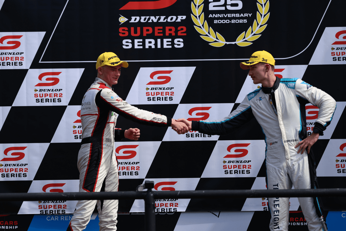 McLeod Gomersall Sydney Super2 podium 2025