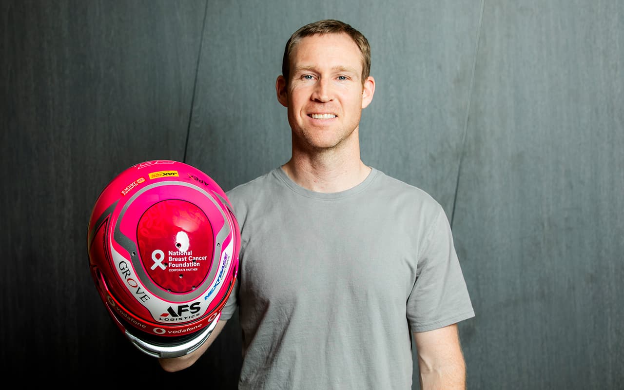 reynolds pink helmet 2