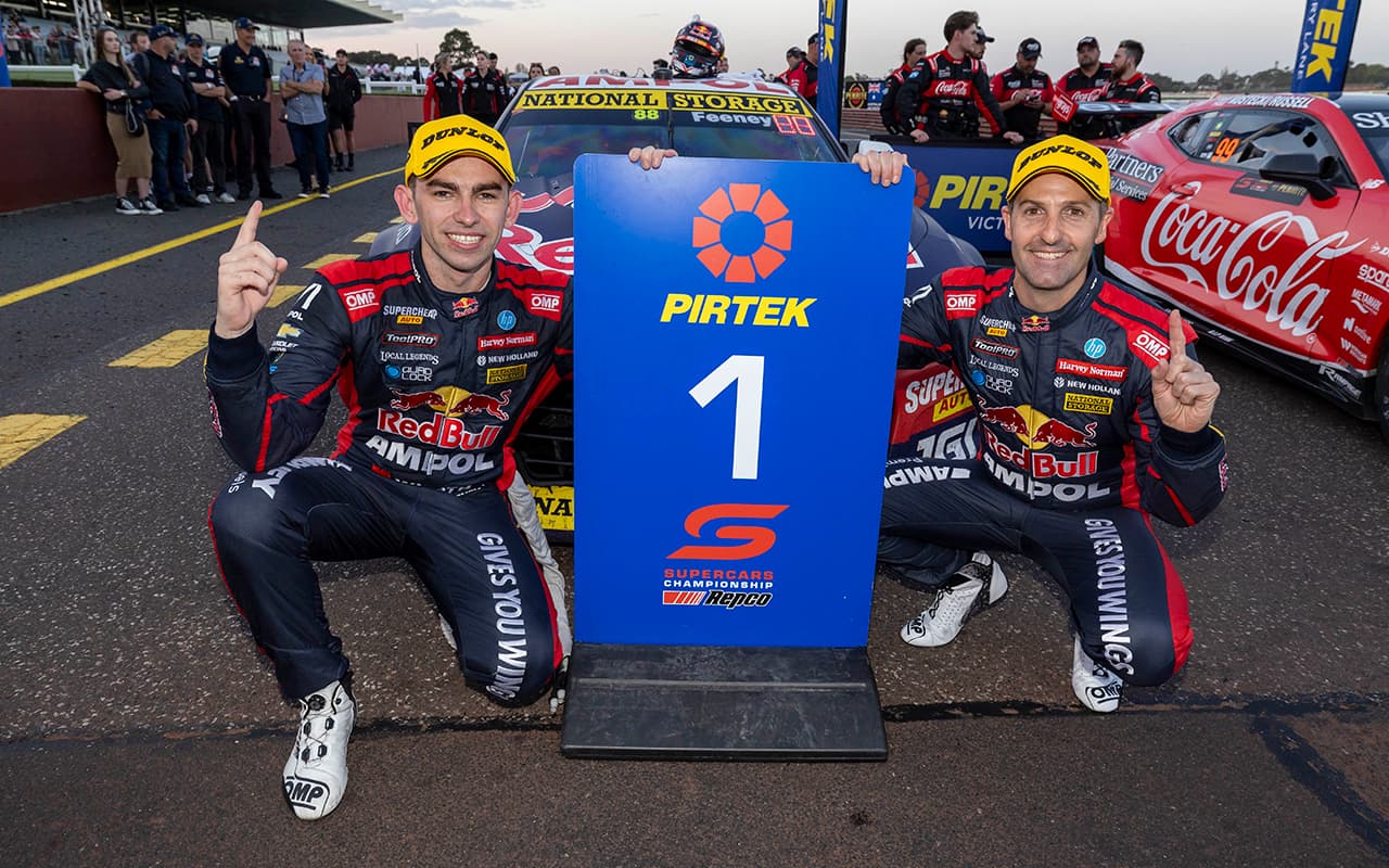 whincup feeney 2023 sandown p1
