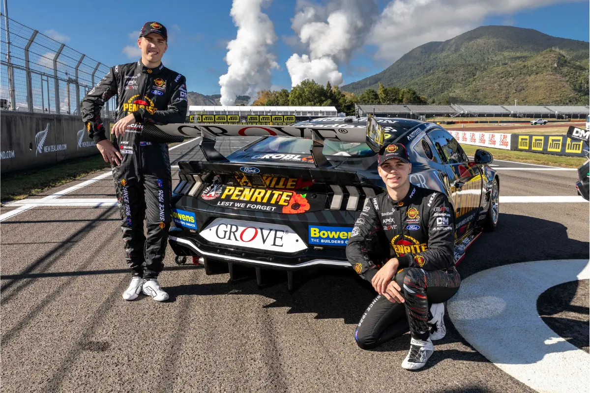 Grove Racing 2025 NZ livery 2