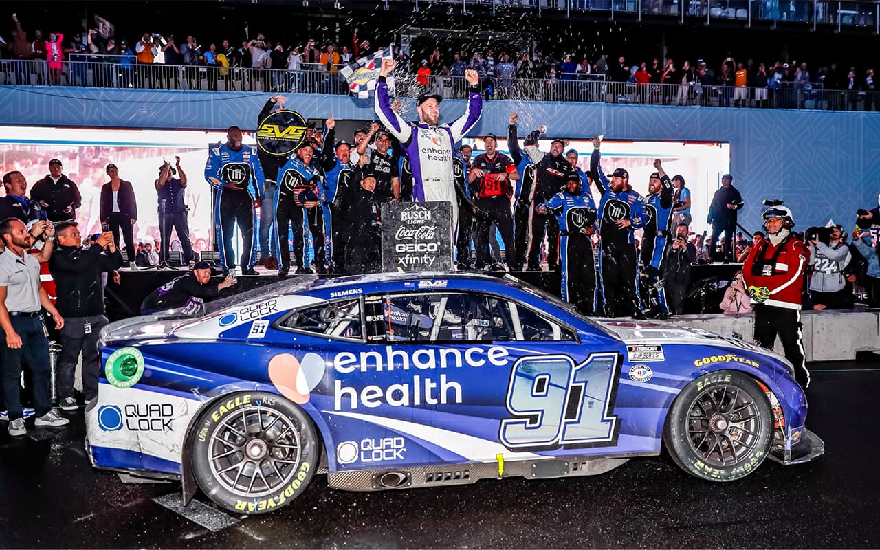 Trackhouse boss 'working hard' on SVG NASCAR deal Open Graph Image