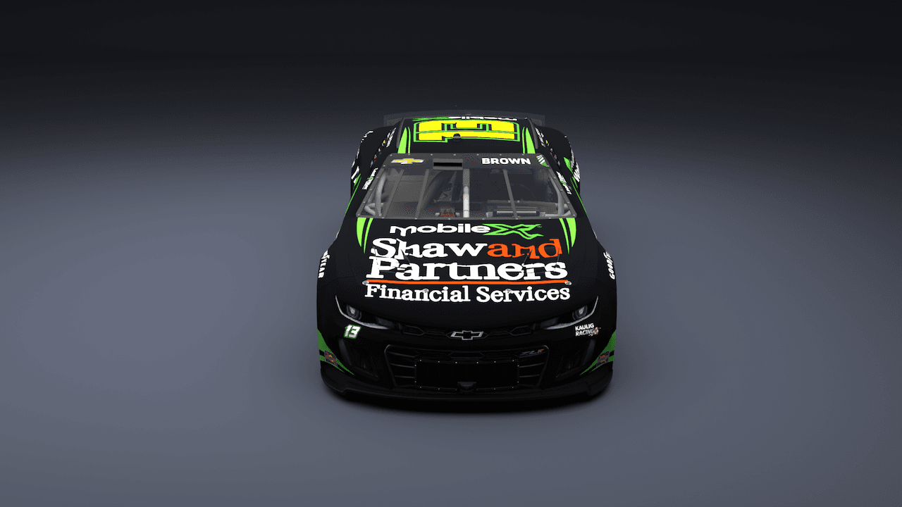 Will Brown X Kaulig Racing Chicago Render 3