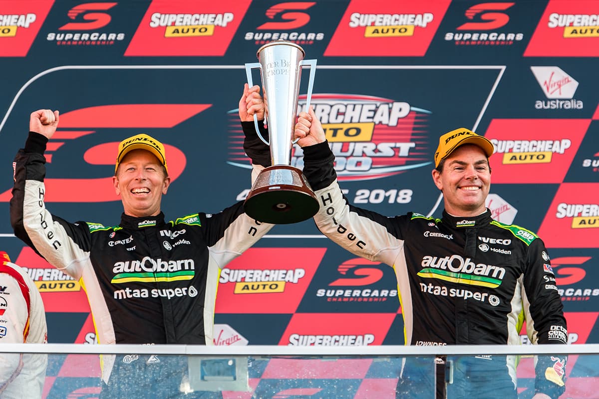 Dane suspects Lowndes will match Brock record Open Graph Image