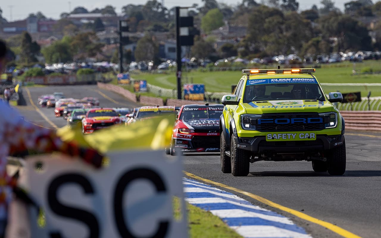 sandown 2023 safety car