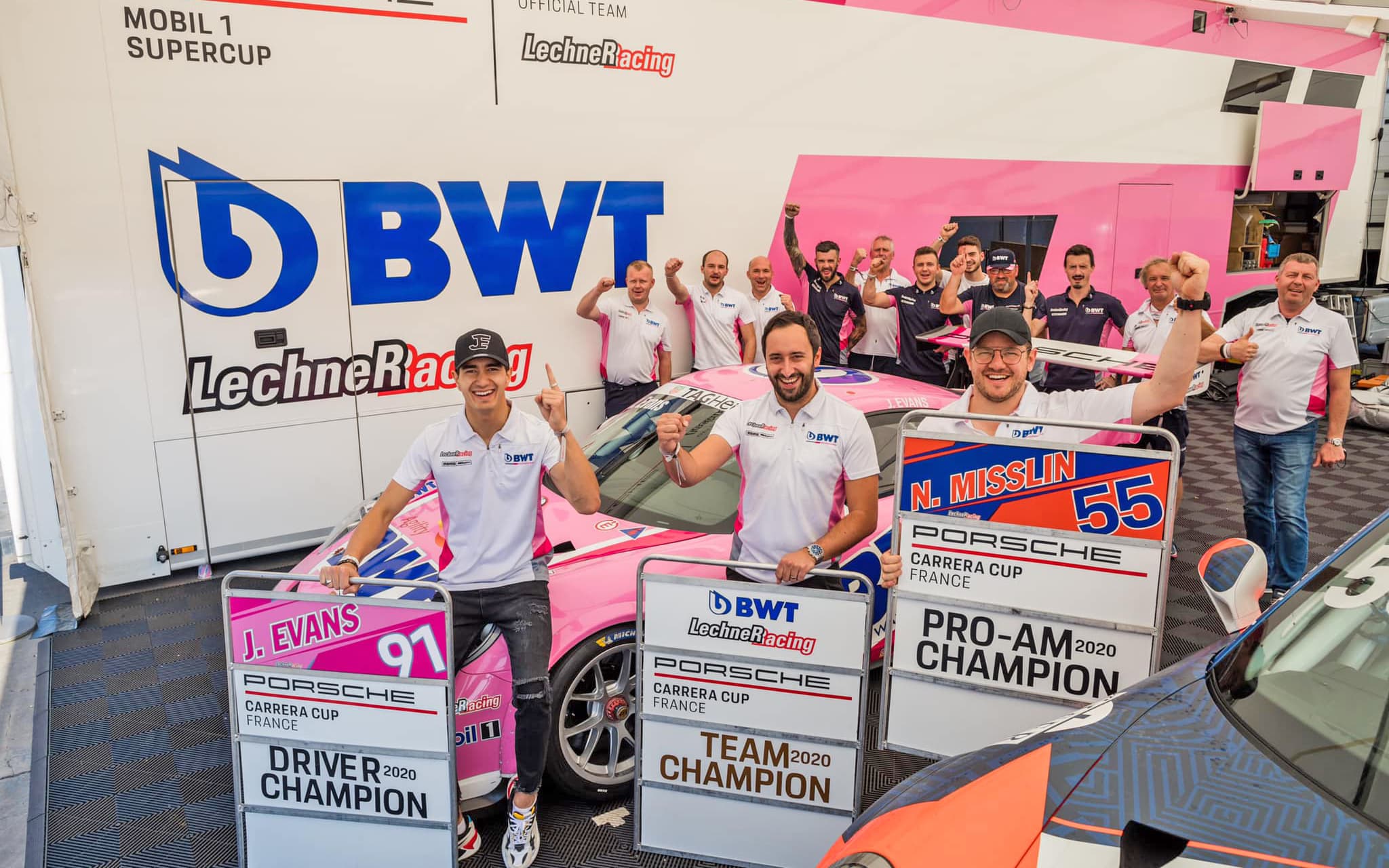 evans 2020 carrera cup france