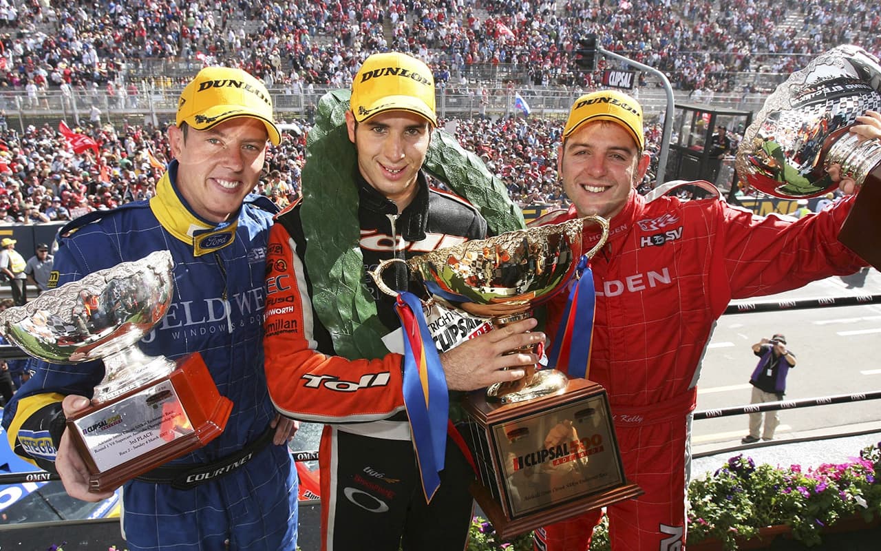 rick kelly adelaide podium 2007