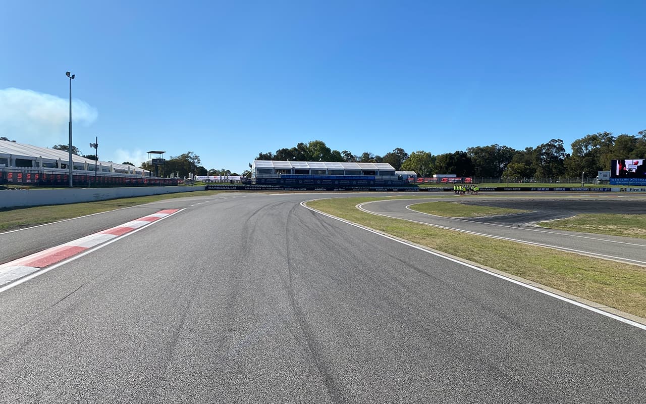 Perth Tracks Running Perth track walk: CARCO.com.au Raceway up close | Supercars