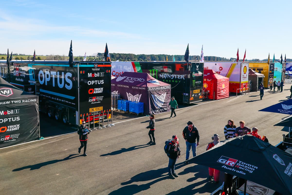 Amenities in the main paddock area have also been improved, including ...
